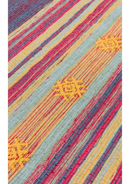 Arya Craft Kilim Arc 04 Multy Hav ve Toz Vermez Yıkanabilir Etnik Desenli Dokuma Kilim