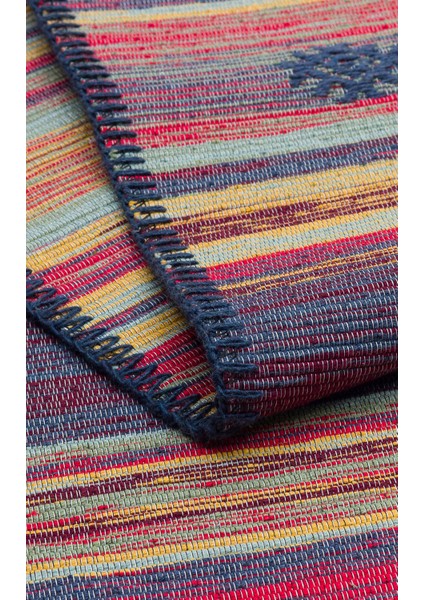 Arya Craft Kilim Arc 04 Multy Hav ve Toz Vermez Yıkanabilir Etnik Desenli Dokuma Kilim