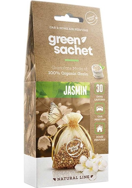 Elıx Natural Ahşap Granüllere Emdirilmiş Özel Aromalı Koku - Yasemin