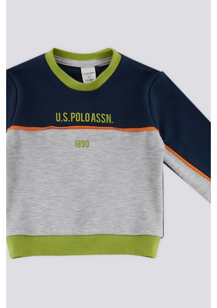 U.S. Polo Assn Koyu İndigo Cepli Bebek 2 Li Takım modelleri