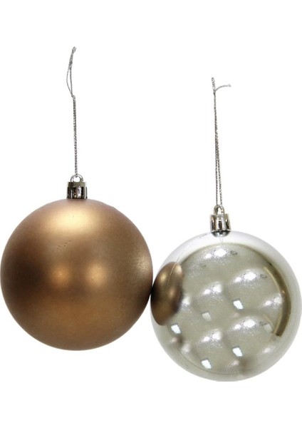 Yılbaşı Süsü Füme 8 cm 6'lı fiyatları