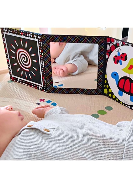 Tummy Time Taşınabilir Güvenli Bebek Aynası indirimleri
