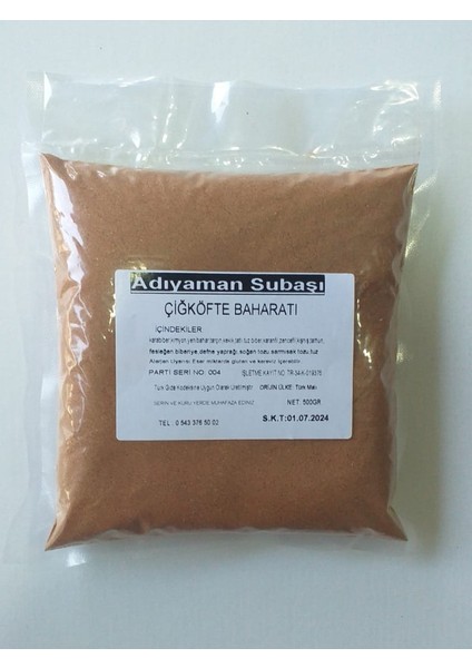 Çiğ Köftelik Baharat 500 gr