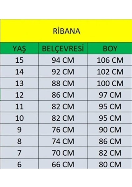 Çocuk Beli Ribanalı Tam Lastikli Kanvas Kumaş Günlük ve Okul Pantolonu CANBL-İLK fırsatları