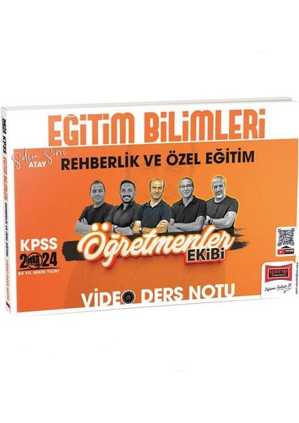 2024 KPSS Eğitim Bilimleri Rehberlik ve Özel Eğitim Öğretmenler Ekibi Video Ders Notları