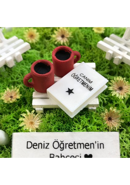 Kişiye Özel Öğretmene Hediye Teraryum - Güneşli Bahçeler Serisi fiyatları