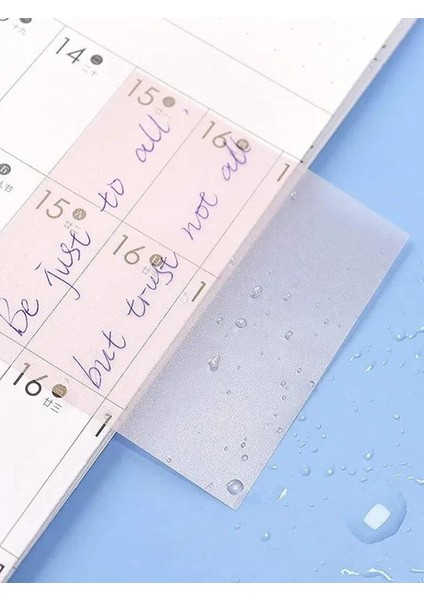 Şeffaf Posit Yapışkanlı Not Kağıdı Pos It - Sarı