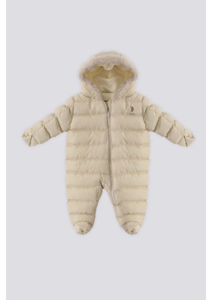 Lacivert İçi Polar Kozmonot Bebek Mont