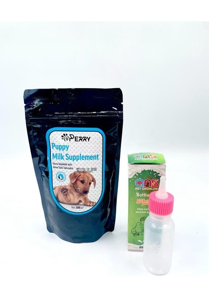 Yavru Köpek Süt Tozu + 60 ml Biberon