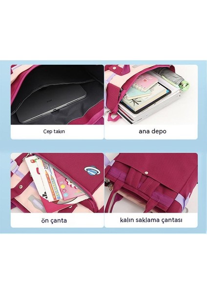 Ilkokul Öğrencileri Iyileştirici Çanta Okul Çantası Erkek ve Kız Sırt Çantası Sevimli Çocuk Taşınabilir Iyileştirici Çanta Ilkokul Okul Çantası (Yurt Dışından) modelleri