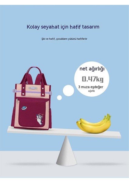 Ilkokul Öğrencileri Iyileştirici Çanta Okul Çantası Erkek ve Kız Sırt Çantası Sevimli Çocuk Taşınabilir Iyileştirici Çanta Ilkokul Okul Çantası (Yurt Dışından) fırsatları