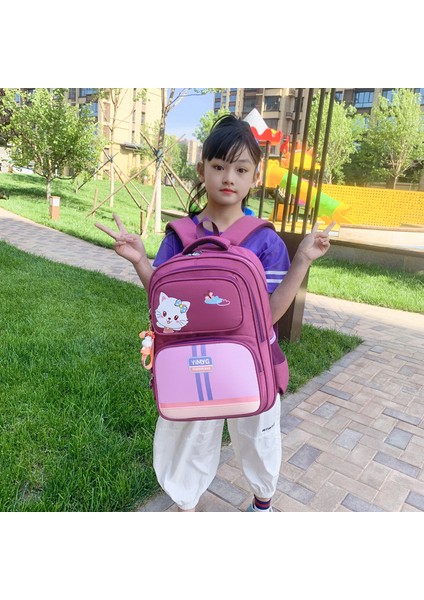 Ilkokul Öğrencileri Için Okul Erkek ve Kız Hafif Çocuk Sırt Sevimli Karikatür Büyük Kapasiteli Sırt 2-4. Sınıflar Için Uygun Çantası (Yurt Dışından) fiyatları