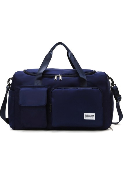 Seyahat Çantası Büyük Kapasiteli Eğik Çanta Hafif Kuru ve Islak Ayırma Katlanabilir Depolama Moda Fitness Çantası Ilkbahar ve Yaz (Yurt Dışından)