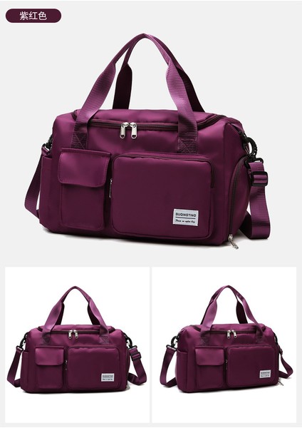 Seyahat Çantası Büyük Kapasiteli Eğik Çanta Hafif Kuru ve Islak Ayırma Katlanabilir Depolama Moda Fitness Çantası Ilkbahar ve Yaz (Yurt Dışından) fiyatları