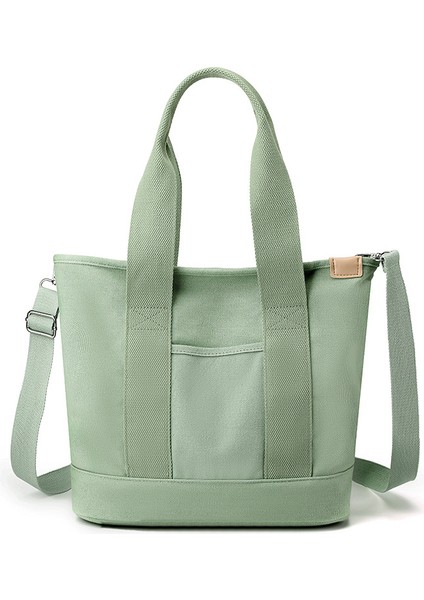 Kadınlar Için Büyük Kapasiteli Kanvas Çanta Omuz Çantası El Çantası (Yurt Dışından)