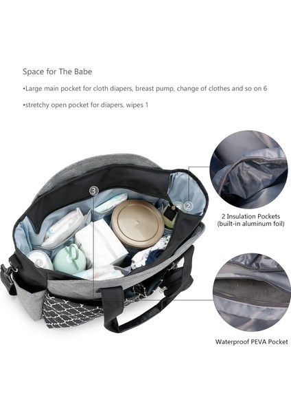 Emzik Çanta Anne ve Bebek Seyahat Açık Anne Çantası ile Yeni Taşınabilir Omuz Mumya Çanta (Yurt Dışından) fırsatları