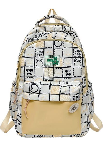 2023 Sırt Çantası Çok Yönlü Kolej Okul Çantası Kadın Lise Sırt Çantası (Yurt Dışından)
