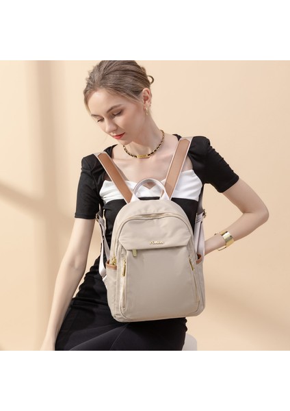 Çanta Kadın Yeni Büyük Kapasiteli Yüksek Kaliteli Hafif Oxford Kumaş Sırt Çantası Modaya Uygun Moda Su Geçirmez Seyahat Okul Çantası (Yurt Dışından) modelleri