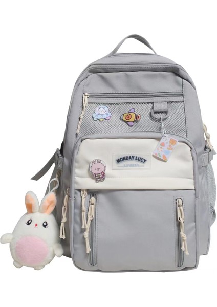 Okul Çantası Kadın Sırt Çantası Ortaokul Kız Karikatür Lise Kolej Öğrencilerinin Kore Versiyonu Üçüncü Ila Beşinci Sınıf Ilkokul Öğrencileri Sırt Çantası (Yurt Dışından)