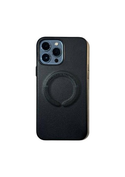Iphone 14 Pro Magsafe Leather Kapak Kılıf