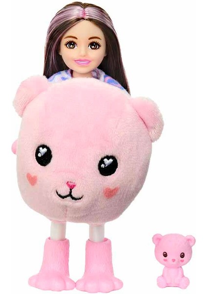 Cutie Reveal Bebekler Chelsea Sevimli Kostümler Serisi HKR17 - Teddy Bear Doll fiyatları