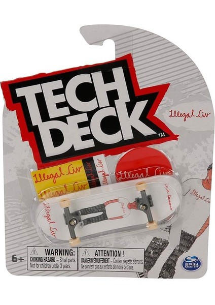 Spin Master Tech Deck Parmak Kaykayı Tekli Paket 96 mm - Zach Saraceno