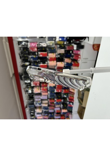 Iphone 14 Ripples Parlak Darbelere Dayanıklı Silikon Kılıf