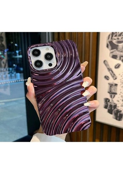 Iphone 14 Pro Ripples Parlak Darbelere Dayanıklı Silikon Kılıf