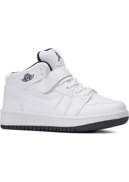 Boğazlı Bilekli Jordan Modeli Yeni Sezon Cırt Cırtlı Unisex Sneaker Spor Ayakkabı
