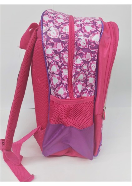Barbie 86236 Mor Kız Çocuk Okul Çantası ve Beslenme Canstası