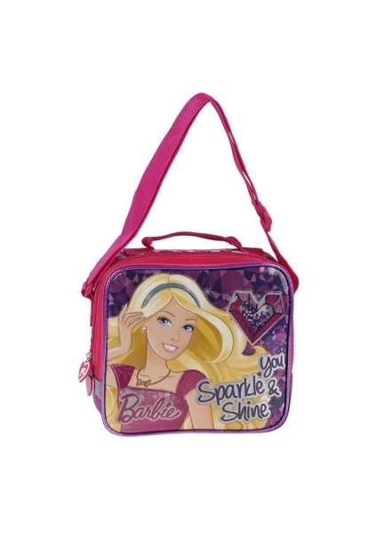 Barbie 86236 Mor Kız Çocuk Okul Çantası ve Beslenme Canstası