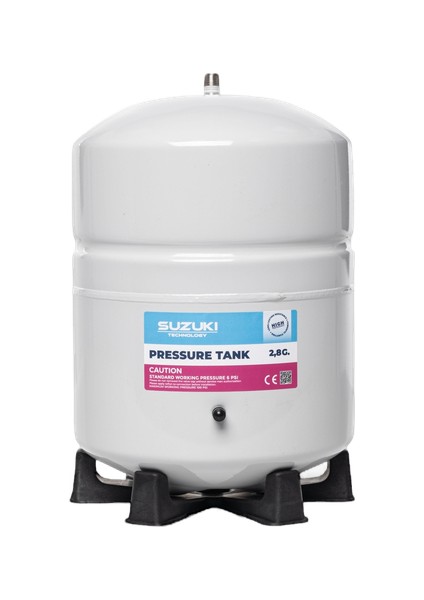 Suzukı Technology Tüm Su Arıtma Cihazlarına Uyumlu 2,8 Galon (10 Lt) Metal Tank