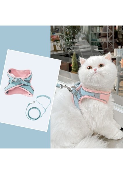 Kedi Tasma Yelek Tarzı Yansıtıcı Göğüs Kemeri (Yurt Dışından)