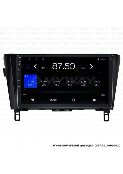 Nissan Qashqai Android 12 Multimedya Carplay 2gb RAM+32GB HDD 2014-2020 Navigasyon Ekran indirimleri