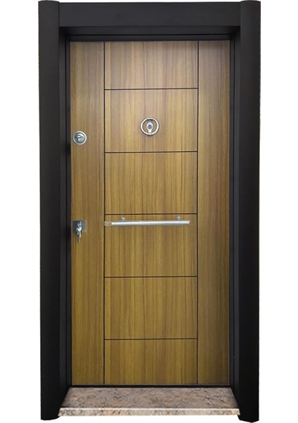 TEZ1654 Statik Kasa Düz Model Çelik Kapı