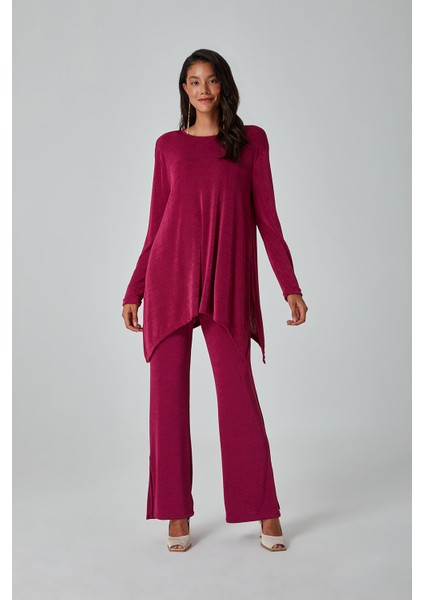 Yırtmaç Detaylı Buzzy Fuşya Pantolon fiyatları