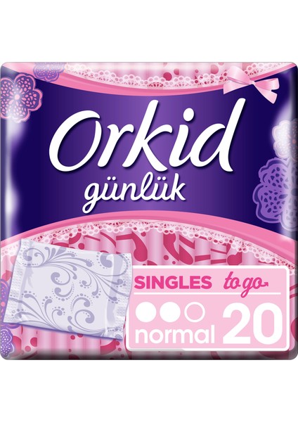 Günlük Koruma To Go Günlük Pedler x 20