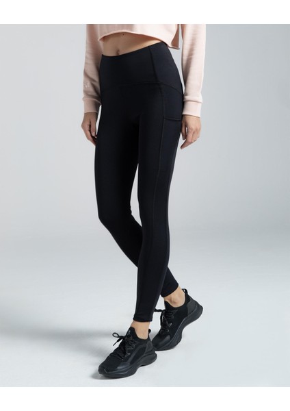 Logo Rune Kadın Siyah Tayt 341P57W-005 indirimleri