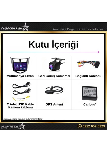 Hyundai Accent Blue 2011-2013 Model 2+32GB Android 13 Kablosuz fırsatları