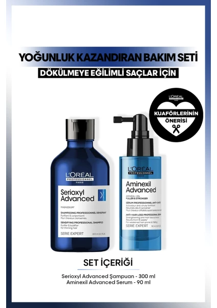 L'Oréal Professionnel Serie Expert Serioxyl Advanced Saç Bakım Seti