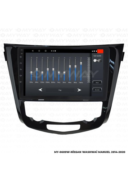 Nissan Qashqai Android 12 Multimedya Carplay 2gb RAM+32GB HDD Manuel Navigasyon Ekran fırsatları