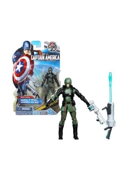 Marvel's Hydra Armored Soldier Action Figure Black Gloves Movie Series 9,5 cm fiyatları