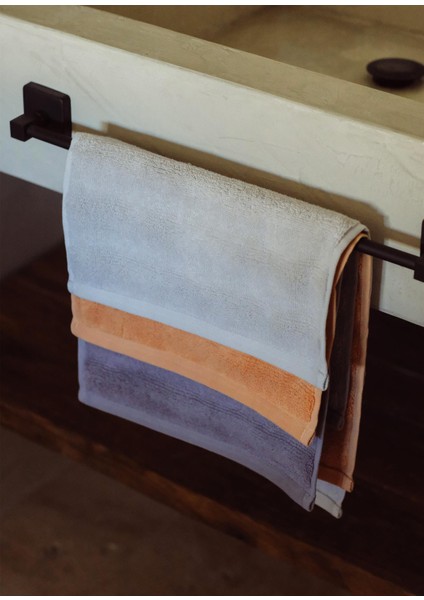 Fine Cotton Gri El Havlusu 50X30 cm