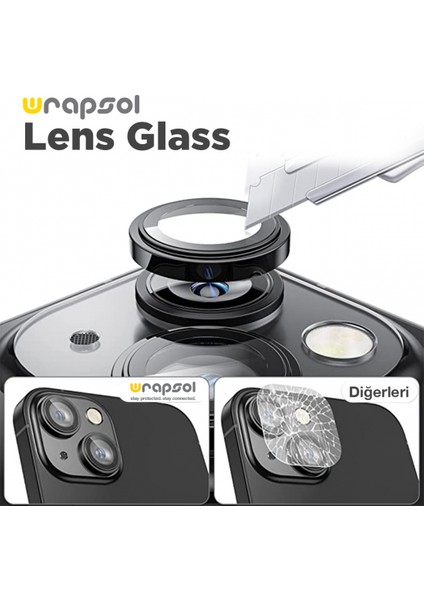 Iphone 14 Kamera Lens Koruyucu Siyah fiyatları