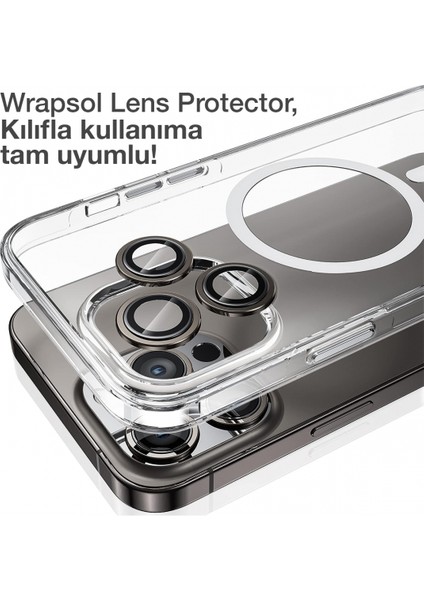Iphone 14 Pro Kamera Lens Koruyucu Siyah modelleri