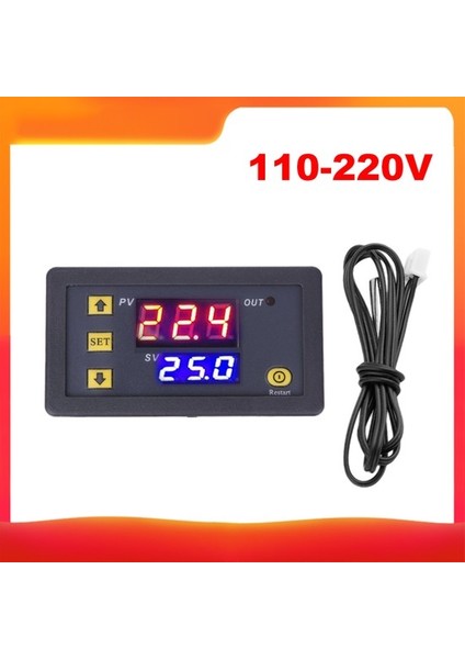 3230 Sıcaklık Kontrol Dijital Ekran Termostat (Yurt Dışından)