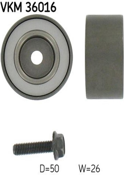 VKM36016 V Kayis Geri Rulmani ( Renault : Laguna I 1.9dti F9Q Ac Megane I 1.9d F8Q Ac ) 8200065479 (WF989793)