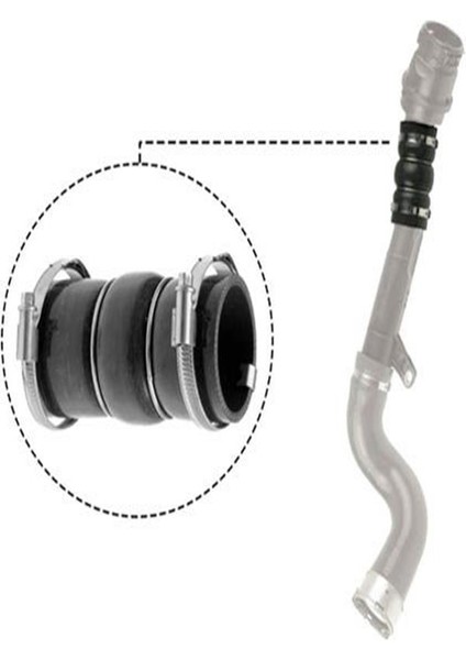 R12603 Turbo Hortumu (Bogumlu) (Silikon) (Renault: Clio Iv 1.5 Dci / Nissan :qashqai 14- 1.5 Dci) 144602760R (WC265472)
