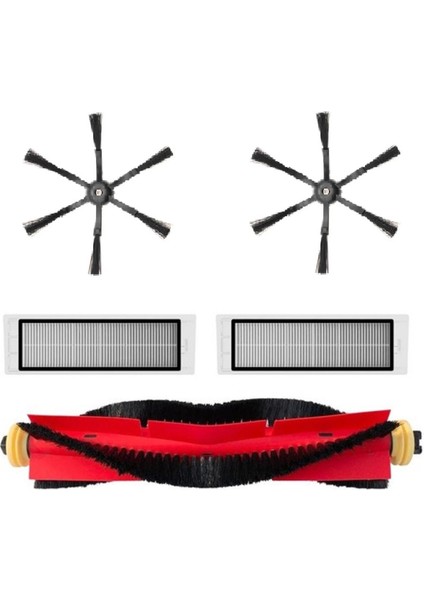 Roborock S5 Max S6 S6 Pure Uyumlu 6 Kollu Yan Fırçalı 5 'li Set