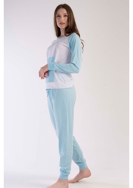 Kadın Uzun Kol Pijama Takım